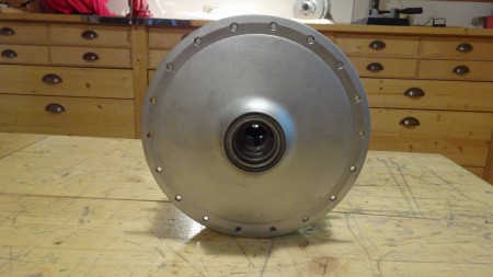 Vorderradnabe - glasperlengestrahlt